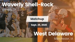 Matchup: Waverly Shell-Rock  vs. West Delaware  2020