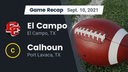 Recap: El Campo  vs. Calhoun  2021