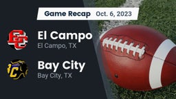 Recap: El Campo  vs. Bay City  2023