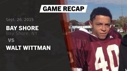 Recap: Bay Shore  vs. Walt Wittman 2015