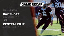 Recap: Bay Shore  vs. Central Islip  2015