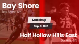 Matchup: Bay Shore High vs. Half Hollow Hills East  2017