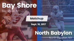 Matchup: Bay Shore High vs. North Babylon  2017