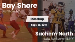 Matchup: Bay Shore High vs. Sachem North  2018