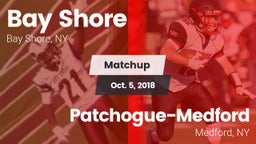 Matchup: Bay Shore High vs. Patchogue-Medford  2018
