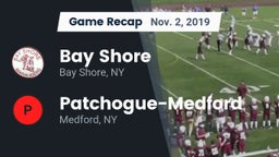 Recap: Bay Shore  vs. Patchogue-Medford  2019