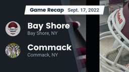 Recap: Bay Shore  vs. Commack  2022