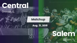 Matchup: Central  vs. Salem  2018