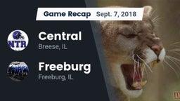 Recap: Central  vs. Freeburg  2018