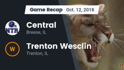Recap: Central  vs. Trenton Wesclin  2018