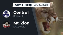 Recap: Central  vs. Mt. Zion  2022