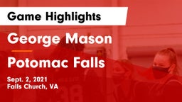 George Mason  vs Potomac Falls Game Highlights - Sept. 2, 2021