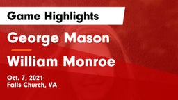 George Mason  vs William Monroe Game Highlights - Oct. 7, 2021