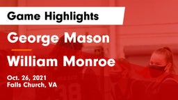 George Mason  vs William Monroe Game Highlights - Oct. 26, 2021