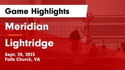 Meridian  vs Lightridge  Game Highlights - Sept. 20, 2023