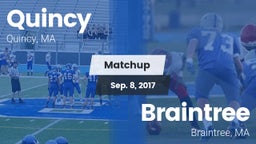 Matchup: Quincy  vs. Braintree  2017