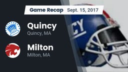 Recap: Quincy  vs. Milton  2017