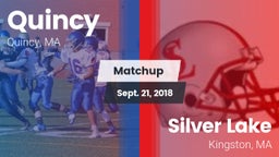 Matchup: Quincy  vs. Silver Lake  2018