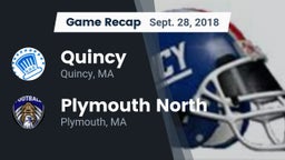 Recap: Quincy  vs. Plymouth North  2018