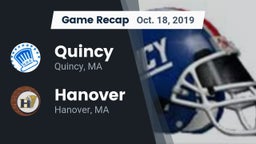 Recap: Quincy  vs. Hanover  2019