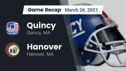 Recap: Quincy  vs. Hanover  2021