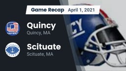 Recap: Quincy  vs. Scituate  2021