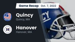 Recap: Quincy  vs. Hanover  2022