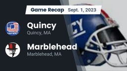 Recap: Quincy  vs. Marblehead  2023