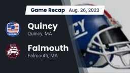 Recap: Quincy  vs. Falmouth  2023