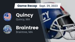 Recap: Quincy  vs. Braintree  2023