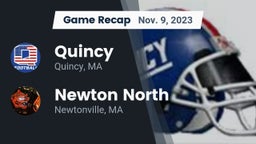 Recap: Quincy  vs. Newton North  2023