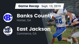 Recap: Banks County  vs. East Jackson  2019