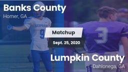 Matchup: Banks County High vs. Lumpkin County  2020