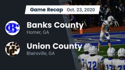 Recap: Banks County  vs. Union County  2020