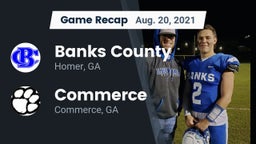 Recap: Banks County  vs. Commerce  2021