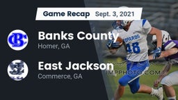 Recap: Banks County  vs. East Jackson  2021