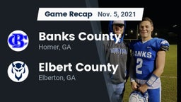 Recap: Banks County  vs. Elbert County  2021