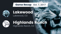 Recap: Lakewood  vs. Highlands Ranch  2017