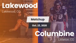 Matchup: Lakewood  vs. Columbine  2020