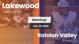 Matchup: Lakewood  vs. Ralston Valley  2020