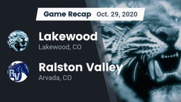 Recap: Lakewood  vs. Ralston Valley  2020