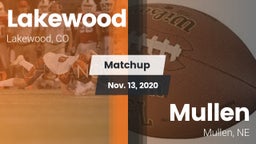 Matchup: Lakewood  vs. Mullen  2020