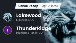 Recap: Lakewood  vs. ThunderRidge  2023