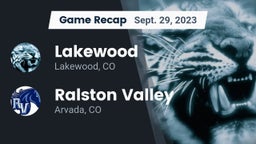 Recap: Lakewood  vs. Ralston Valley  2023