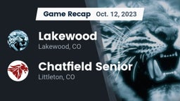 Recap: Lakewood  vs. Chatfield Senior  2023