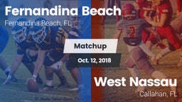 Matchup: Fernandina Beach vs. West Nassau  2018