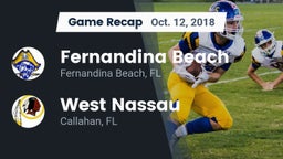 Recap: Fernandina Beach  vs. West Nassau  2018