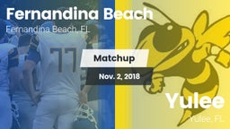 Matchup: Fernandina Beach vs. Yulee  2018