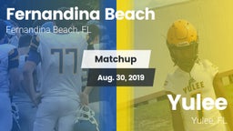 Matchup: Fernandina Beach vs. Yulee  2019