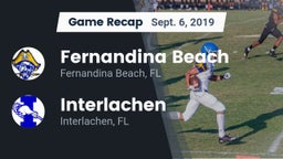 Recap: Fernandina Beach  vs. Interlachen  2019